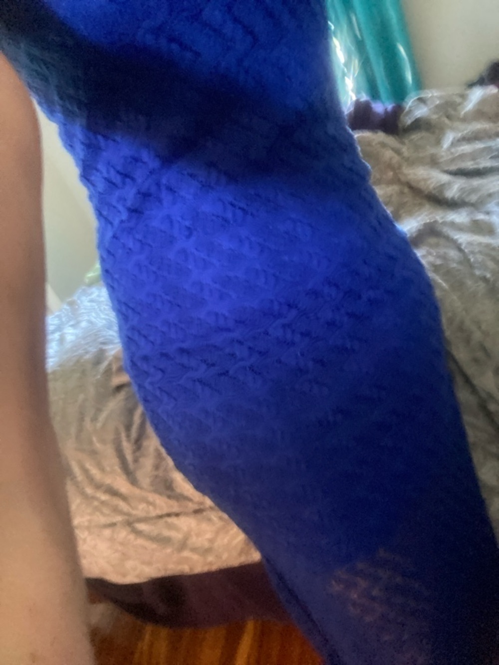 Beautiful blue lace dress - Picture 3 of 12